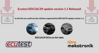   EDC16C39 update version 1.1 Released